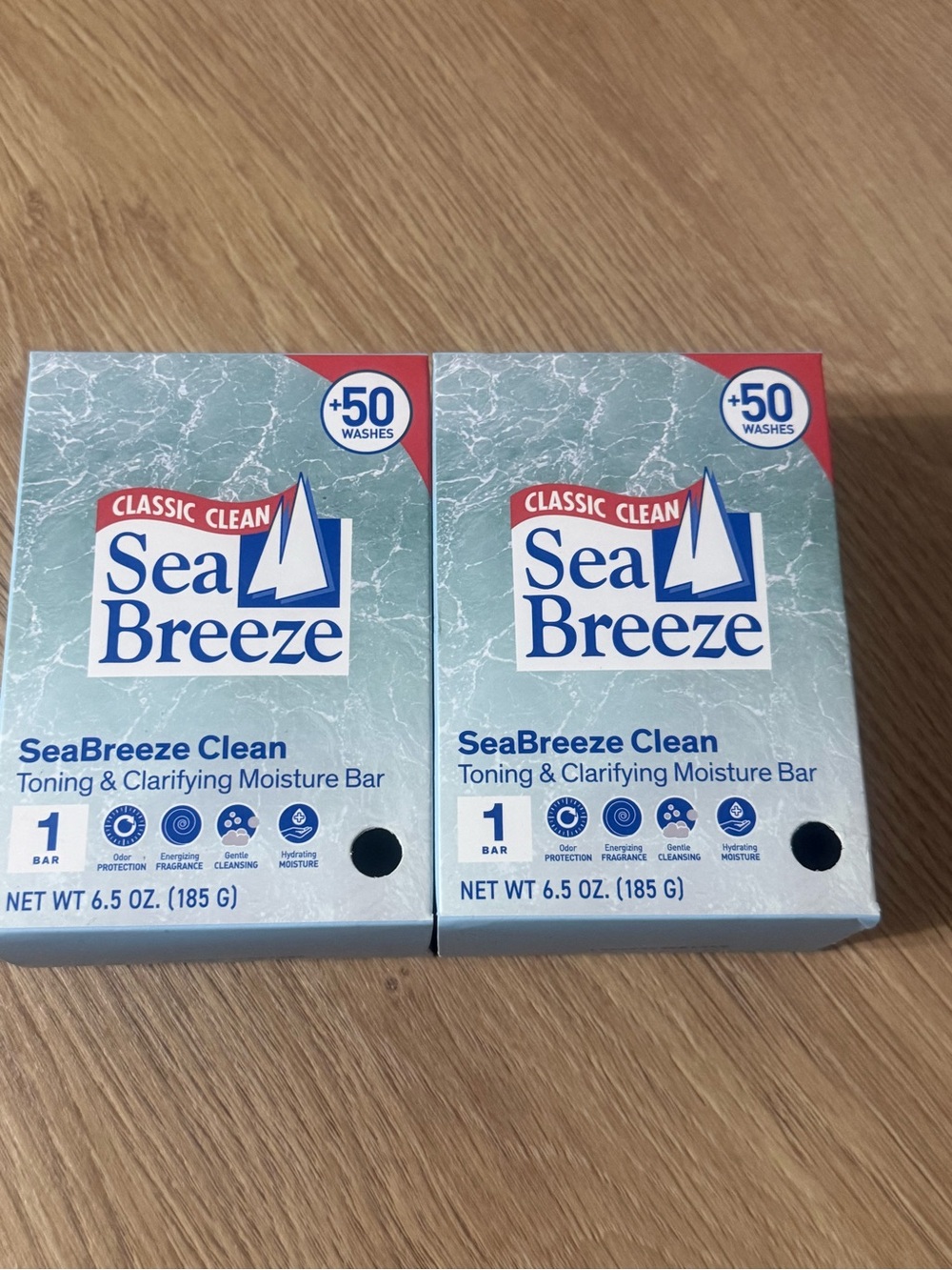 Sea breeze Toning & Clarifying Moisture Bar - Light Blue